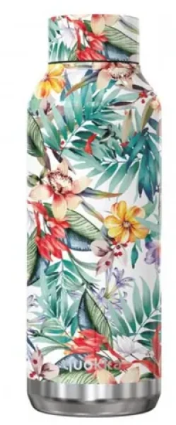 Quokka Nerezová láhev Solid orchid garden 510 ml (Q11877)