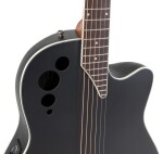 Applause AE44II Mid Cutaway Black Satin