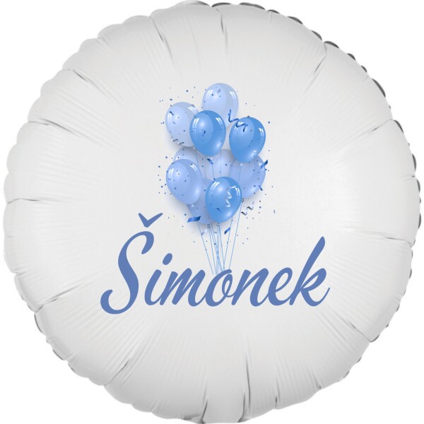 Šimonek - balónek s jménem - Balonky.cz Šimonek - balónek s jménem - Balonky.cz