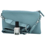 Stylová malá crossbody kabelka Perlla new, džínově modrá