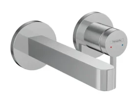 Hansgrohe Finoris - Umyvadlová baterie pod omítku | 2-otvorová instalace | EcoSmart | chrom (76051000)