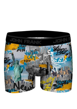 Pánské boxerky John Frank JFBD383 Dle obrázku XXL