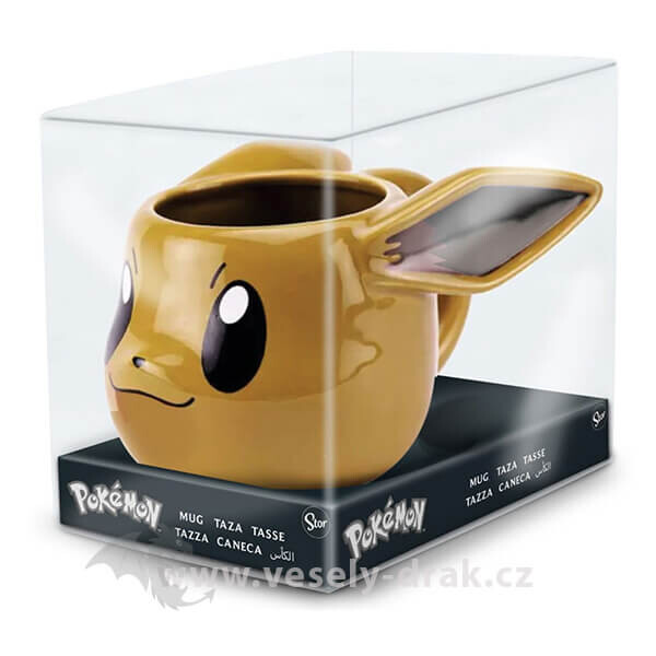 Pokémon 3D hrnek 500 ml - Eevee