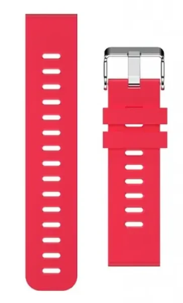 Aligator Silikonový řemínek 20mm červený (20AW0003)