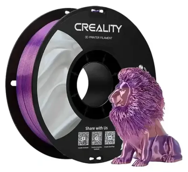 Creality Filament CR-Silk PLA růžovo-fialová / Struna pro 3D tiskárnu / PLA / 1.75mm / 1kg (3301120013)