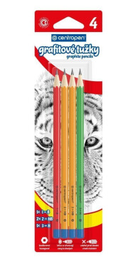 Centropen grafitové tužky 9510 - 4 ks
