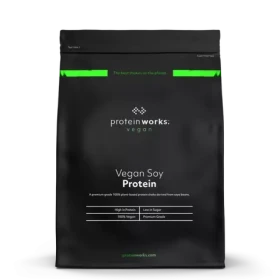 Vegan Soy Protein - The Protein Works (čokoládové hedvábí, 1000 g) (45691-3-1000g-chocolatesilk)