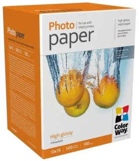 Colorway Fotopapír / Vysoce lesklý / 10x15 / 180g/m2 / 500 listů (PG1805004R)