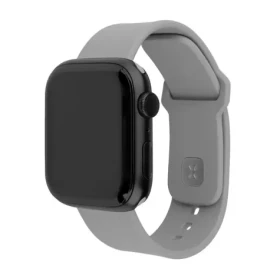 FIXED Set silikonových řemínků Silicone Sporty Strap pro Apple Watch 38/40/41mm světle šedý (FIXSST2-436-LGGR)