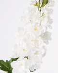 House Doctor Umělá květina Delphinium White 77 cm, bílá barva, plast