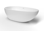Volně stojící vana SAT Zita 170x88 cm litý mramor ZI1700 ZI1700