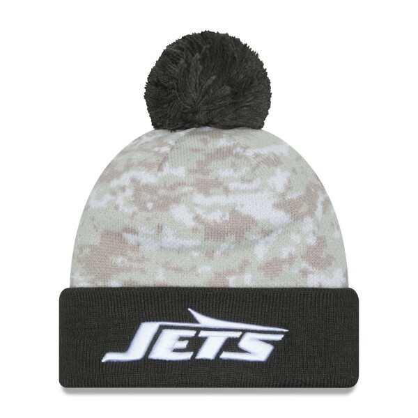 New Era Pánská zimní čepice New York Jets NFL 2024 Salute to Service Sport