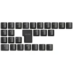 Glorious vyměnitelné klávesy GMMK ABS Doubleshot V2 (ISO DE) černá / ABS / 26 ks / ISO DE layout / Cherry MX(+) (GLO-KC-ABS-DEKIT-B)