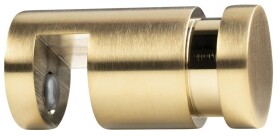 SAPHO - Závěsný háček na sprchovou zástěnu, zlato mat 1301-08GB
