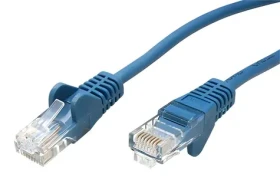 Goobay modrá / Patch kabel / UTP / CAT 5e / 0,5 m (68335)