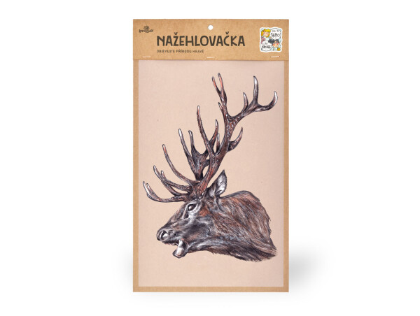 Nažehlovačka L 010 - Jelen hlava