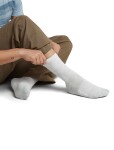 ICEBREAKER Mens Lifestyle_Light Crew, Blizzard Heather velikost: 42-44 (M)