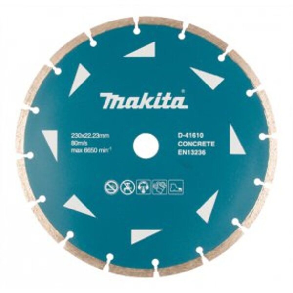 Makita D-41610 Diamantový segmentový kotouč 230mm 22.23 mm (D-41610)