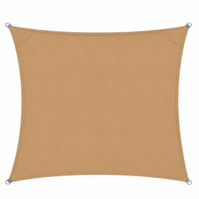 Malatec Stínící plachta čtverec 5x5m 10189 písková 200g/m