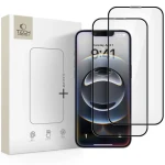 Tech-Protect Glass Fit+ černá / Ochranné sklo / Apple iPhone 13/13 Pro/14/16e/17e / 2 ks (5906302360123)