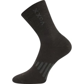 VOXX Ponožky slabé z merino POWRIX s ionty stříbra HNĚDÉ 39-42 119311