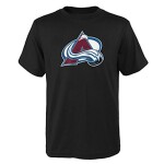 Outerstuff Dětské tričko Colorado Avalanche NHL Primary Logo T-Shirt - Black Velikost: Dětské XL (170 – 176)