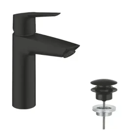 Grohe QuickFix Start - Umyvadlová baterie s výpustí Push-Open matná černá (237462432)