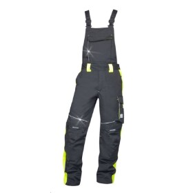 Ardon Ardon H6402 NEON Montérkové kalhoty s laclem černo-žluté