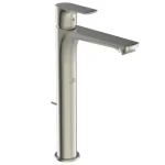 Ideal Standard Connect Air - Umyvadlová baterie Slim s výpustí | Silver Storm (A7025GN)