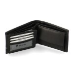 Pánská kožená peněženka na šířku Diviley Greg, černá