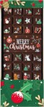 Adventní kalendář hořká čokoláda 70g (Weibler)