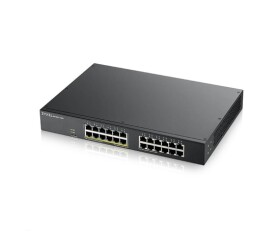 Zyxel GS1900-24EP 24-port Gigabit Smart Managed PoE Switch, 24x gigabit RJ45 (z toho 12x PoE), PoE budget 130W EDF_311833