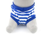 Absorb modré hárací kalhotky pro psa kotvou Obvod slabin (cm):