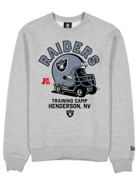 New Era Pánská mikina Las Vegas Raiders NFL Training Golf Cart Crewneck Velikost: S