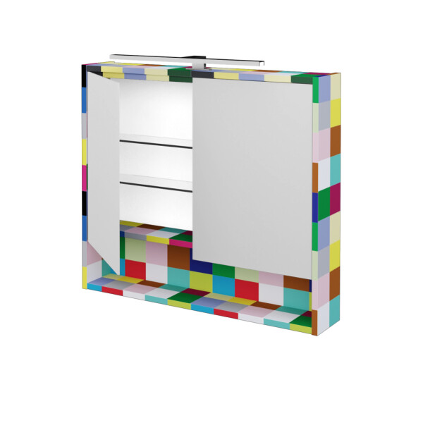 Dřevojas - Dvoudveřová galerka FOCUS GA2OE 80 - Individuální odstín dle RAL/NCS 284114