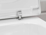 HANSGROHE - EluPura S WC sedátko, SoftClose, Slim, bílá 60200450