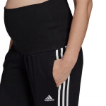 Dámské těhotenské kalhoty / tepláky Essentials W GS8614 Černá s bílou - Adidas černá s bílou XS