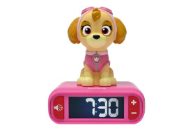 Lexibook budík Tlapková patrola se svítící figurkou - Alltoys Lexibook