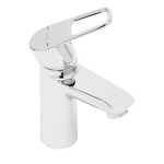 Umyvadlová baterie VitrA Flow Soft nízká bez výpusti chrom A42990 A42990