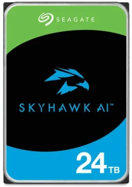 Seagate SkyHawk AI 24TB / HDD / 3.5" SATA III / 7200 RPM / 512MB cache / 5y (ST24000VE002)