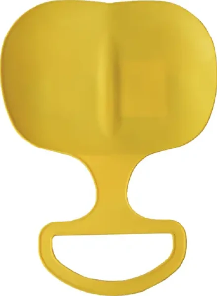 RULYT Kluzák na sníh žlutý / Kluzák na sníh / nosnost: 30 kg