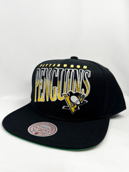 Mitchell & Ness Pánská kšiltovka Pittsburgh Penguins NHL Line Work Snapback Vntg