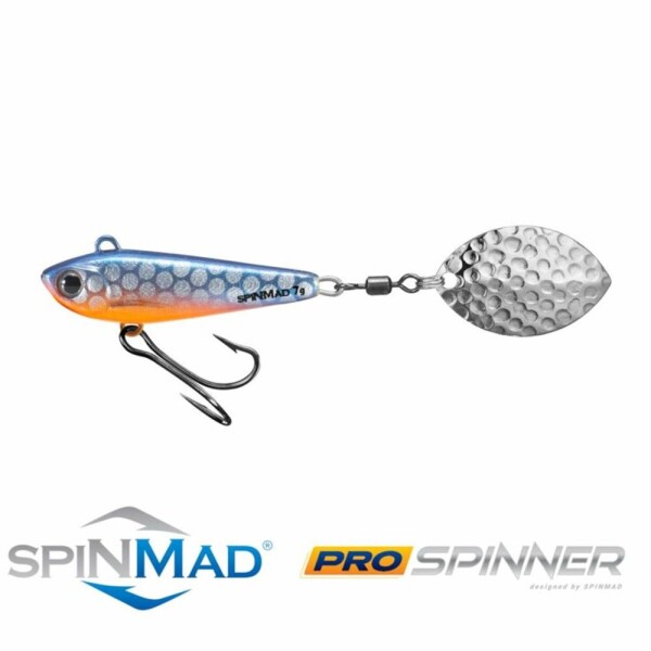 SpinMad Pro Spinner Blue Minnow,SpinMad Pro Spinner Blue Minnow