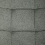 Židle jídelní, zelená látka, čtyřnohá kovová podnož, černý mat