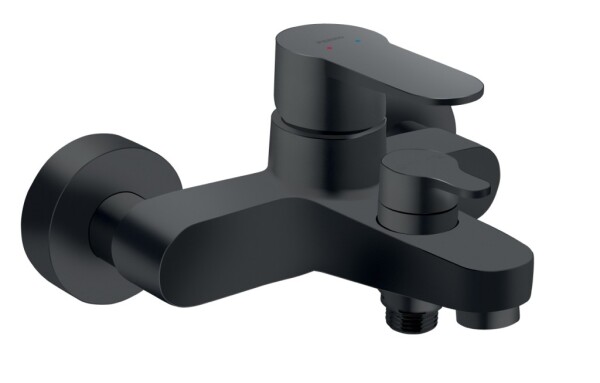 NOVASERVIS - Vanová baterie bez příslušenství 150 mm Nostris, černá BNS1BL
