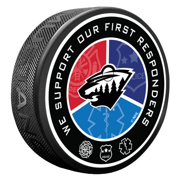 Mustang Puk Minnesota Wild NHL First Responder