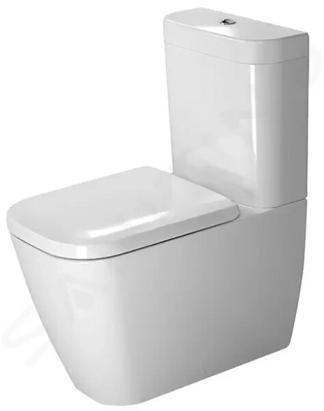 DURAVIT - Happy D.2 WC kombi mísa, s WonderGliss, alpská bílá 21340900001