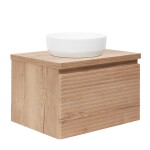 Koupelnová skříňka pod umyvadlo Naturel Savona 78x43x44,8 cm dub halifax mat SAVONA80DHD SAVONA80DHD