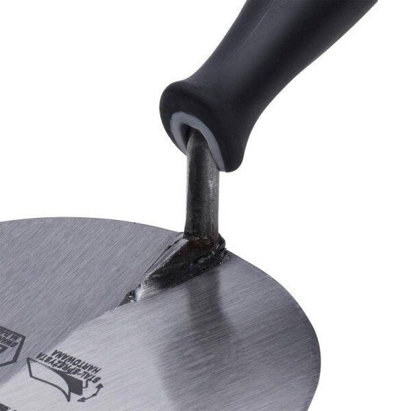 Lžíce zednická, štukatérská, dvoukomponentní rukojeť, 120 mm nerez, STALCO PERFECT