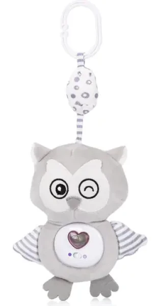 CHIPOLINO Plyšová hračka na kočárek,postýlku Owl